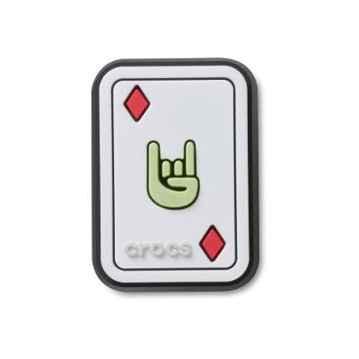 Jibbitz™ Carta Rock On Ouros Único