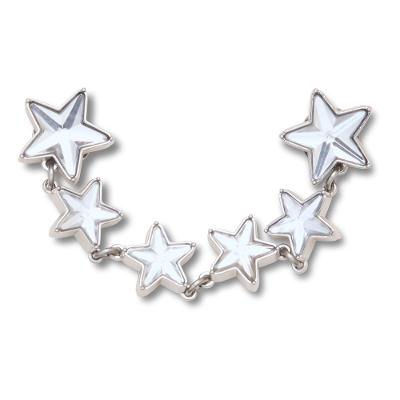 Jibbitz™ Corrente de Estrela Prateada Único