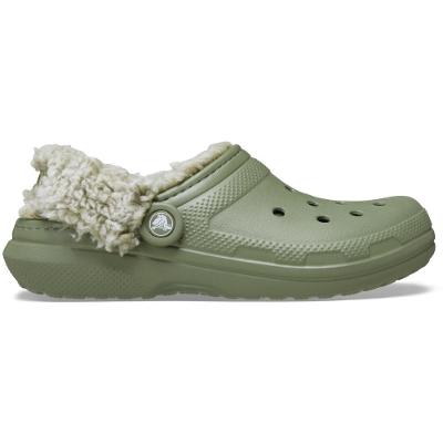 Sandália Crocs Classic Fleece Lined Clog Cargo