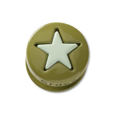 Jibbitz™ Ícone de Estrela Verde Único