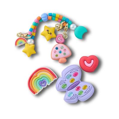 Jibbitz™ Joias de Garotas Pack Com 5 Peças Único