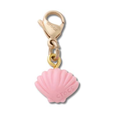 Jibbitz™ Pingente de Concha Rosa Único