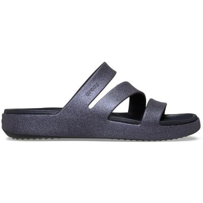 Sandália Crocs Getaway Glimmer Strappy Deep Navy