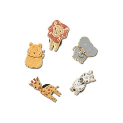 Jibbitz™ Safari Dourado Pack com 5 Peças Único