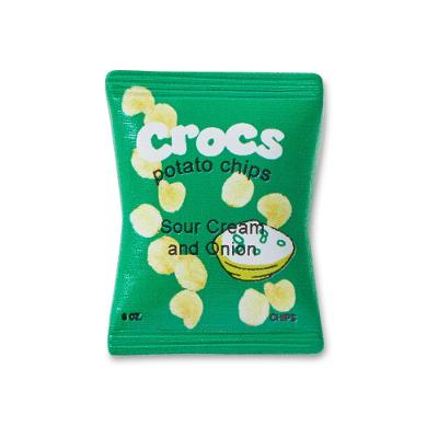Jibbitz™ Pacote de Batata Chips Verde Único