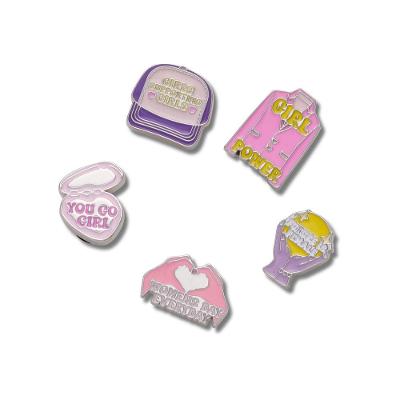 Jibbitz™ Dia das Mulheres Pack com 5 Peças Único