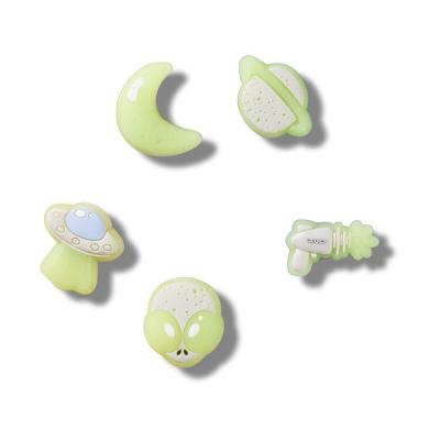 Jibbitz™ Espaço Brilham no Escuro Pack Com 5 Peças Único