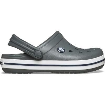 Sandália Crocs Crocband Clog K Slate Grey/Navy