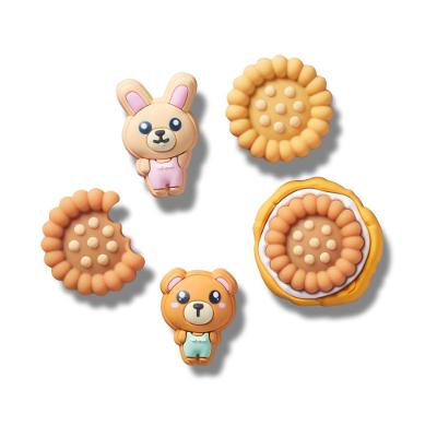 Jibbitz™ Cookies Pack Com 5 Peças UNICO