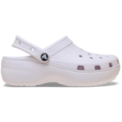 Sandália Crocs Classic Platform Clog Grape Ice