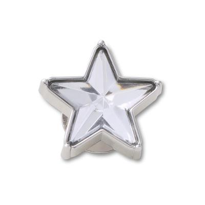 Jibbitz™ Estrela Brilhante De Gema Prateada Único