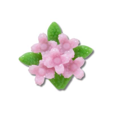 Jibbitz™ Buquê Rosa Com Miçangas Único
