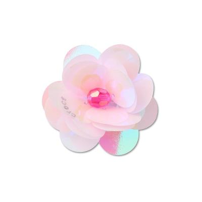 Jibbitz™ Flor Rosa Com Lantejoulas Único