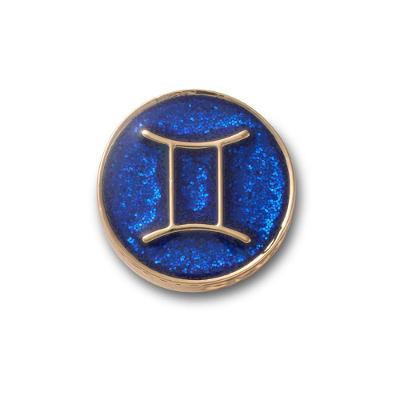 Jibbitz™ Signo Gêmeos Dourado Único
