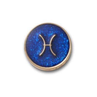 Jibbitz™ Signo Peixes Dourado Único