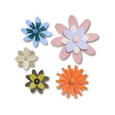 Jibbitz™ Flores De Couro Sintético Pack Com 5 Peças Único