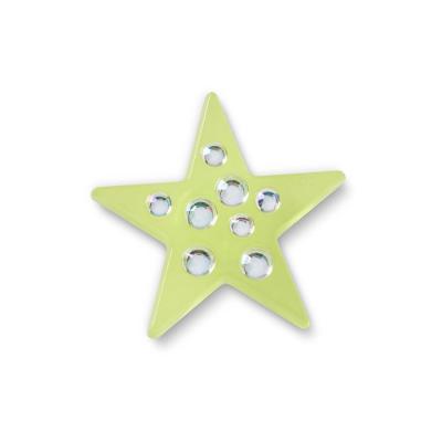 Jibbitz™ Estrela Verde Com Gemas Único