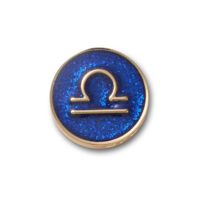 Jibbitz™ Signo Libra Dourado Único