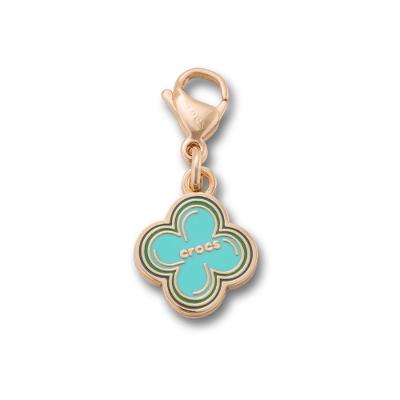 Jibbitz™ Pingente De Trevo Verde Retrô Único