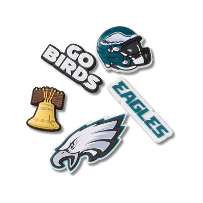 Jibbitz™ Nfl Philadelphia Eagles Pack Com 5 Peças Única