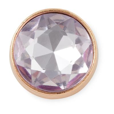 Jibbitz™ Pedra Circulo Lavanda Único
