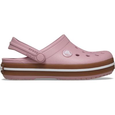 Sandália Crocs Crocband Gum Clog T Mauve/Gum