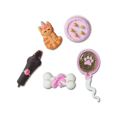 Jibbitz™ Aniversário De Pets Pack Com 5 Peças Único
