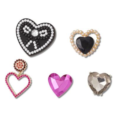 Jibbitz™ Todos Os Corações Pack Com 5 Peças Único