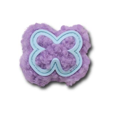 Jibbitz™ Borboleta Roxa de Pelúcia UNICO