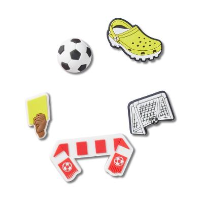 Jibbitz™ Equipe de Futebol Pack com 5 Peças Único