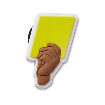 Jibbitz™ Cartão Amarelo de Futebol Único