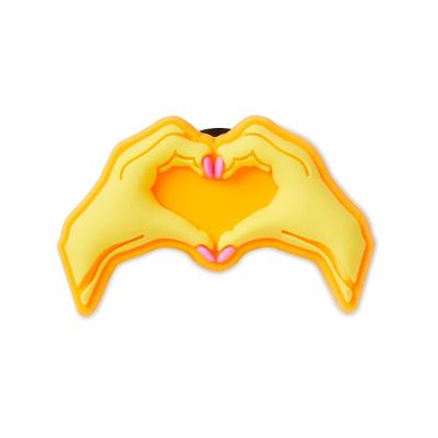Jibbitz™ Mãos em Forma de Coração Único