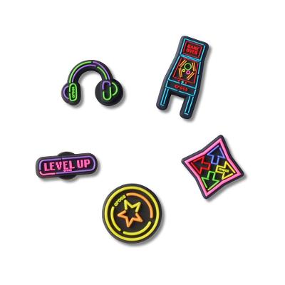 Jibbitz™ Level UP Gamer Pack Com 5 Peças Único