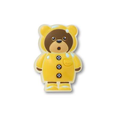Jibbitz™ Urso Com Capa de Chuva Único