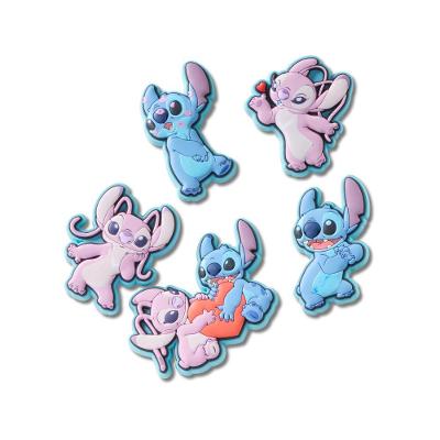 Jibbitz™ Stitch E Angel Pack Com 5 Peças Único