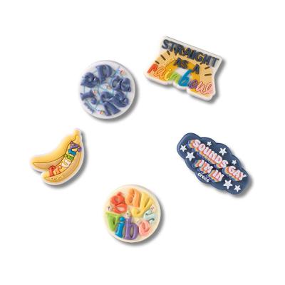 Jibbitz™ Orgulho Irreverente Pack Com 5 Peças Único