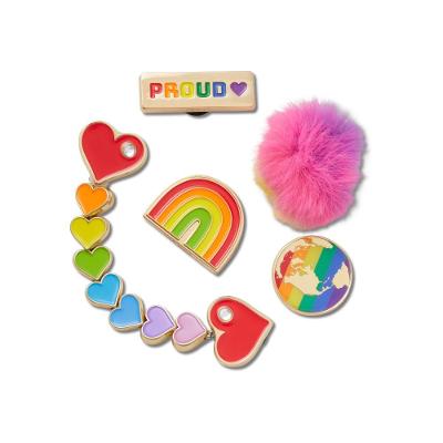Jibbitz™ Orgulho Pack com 5 Peças Único
