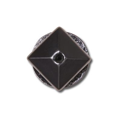 Jibbitz™ Pirâmide Preta Único