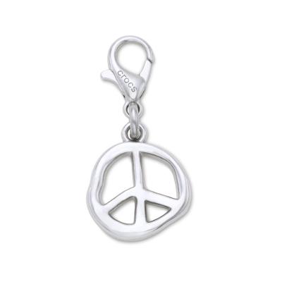 Jibbitz™ Pingente Sinal da Paz Derretida Único