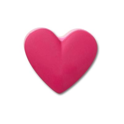 Jibbitz™ Coração Rosa Empilhado Único