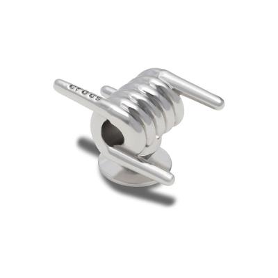 Jibbitz™ Arame Farpado de Prata Único