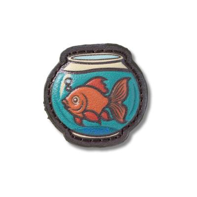 Jibbitz™ Peixe Dourado No Aquário Único