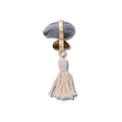 Jibbitz™ Pedras Naturais com Franja Único