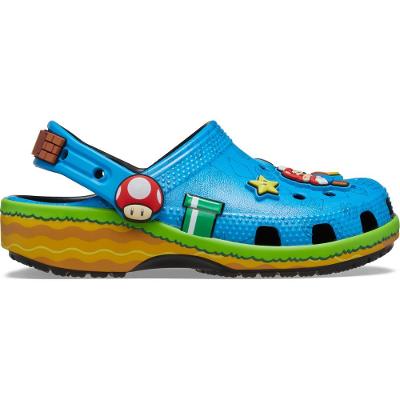 Sandália Crocs Super Mario Core Classic Clog K Multi
