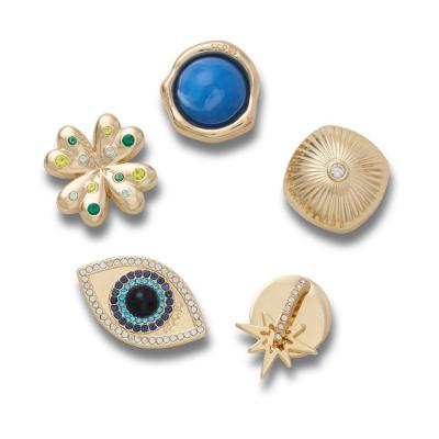 Jibbitz™ Gemas SMT de Ouro Místico Pack Com 5 Peças Único
