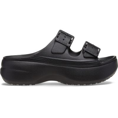 Sandália Crocs Saturday Platform Sandal W Black