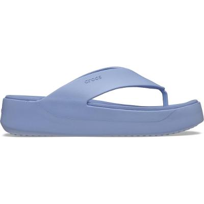 Sandália Crocs Getaway Plataform Flip Blue Haze