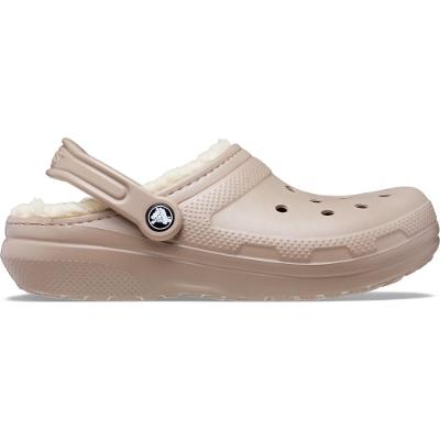 Sandália Crocs Classic Lined Clog Mushroom/Bone