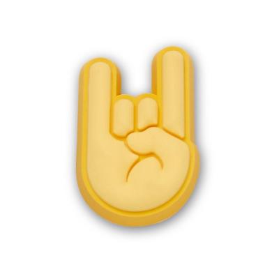 Jibbitz™ Emoji Mão Rock
 Único