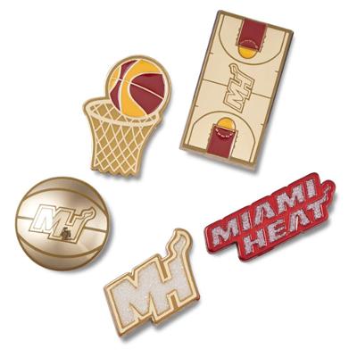 Jibbitz™ Nba Miami Heat Pack 5 Único